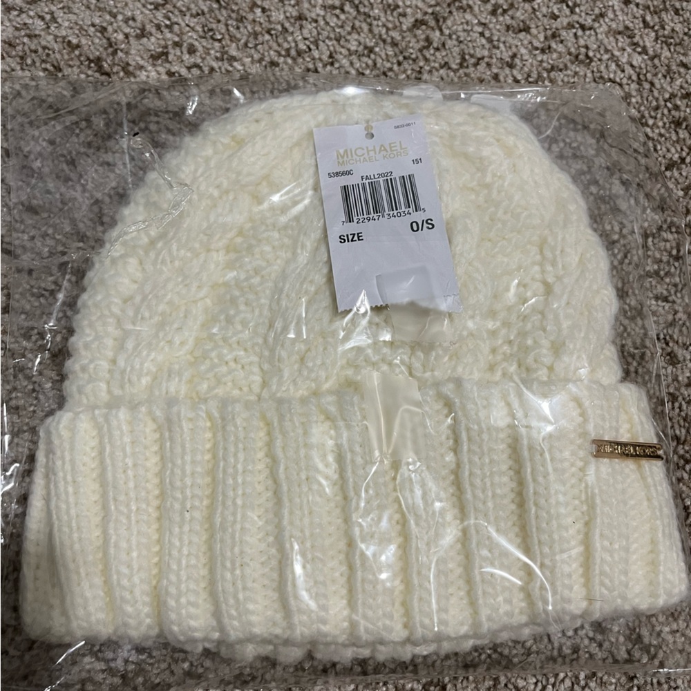 Brand new Michael Kors beanie